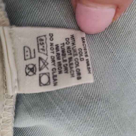 Anthropologie Embroidered Cotton Indian Block Print Reversible Pillow Cover 20" - Picture 10 of 16